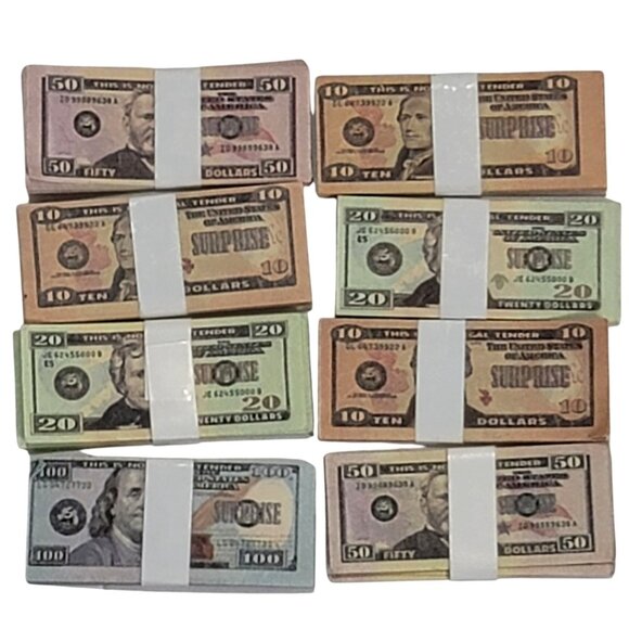 Zuru Mini Brands Money Cash Dollar Bills Lot - Picture 9 of 9